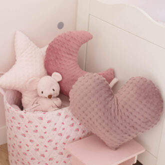 ΑΠΑΛΟ ΜΑΞΙΛΑΡΙ ΣΕ ΣΧΕΔΙΟ ΚΑΡΔΙΑ OLD ROSE