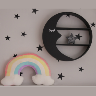 ΡΑΦΑΚΙ ΣΕ ΣΧΕΔΙΟ ΦΕΓΓΑΡΙ-ΟΛΟ ΜΑΥΡΟ