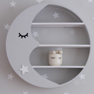 ΡΑΦΑΚΙ ΣΕ ΣΧΕΔΙΟ ΦΕΓΓΑΡΙ-ΓΚΡΙ ΑΠΑΛΟ ΟΛΟ ΜΕ ΛΕΥΚΑ ΡΑΦΑΚΙΑ