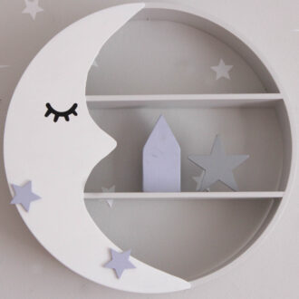 ΡΑΦΑΚΙ ΣΕ ΣΧΕΔΙΟ ΦΕΓΓΑΡΙ-ΓΚΡΙ ΑΠΑΛΟ ΜΕ ΛΕΥΚΟ ΦΕΓΓΑΡΙ