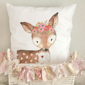 ΜΑΞΙΛΑΡΙ ΜΕ ΤΥΠΩΜΑ WOODLAND ΕΛΑΦΑΚΙ ΜΕ ΛΟΥΛΟΥΔΙΑ